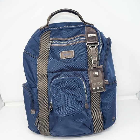 Tumi Other - The TUMI Alpha Bravo Kingsville Deluxe Backpack Nylon Canvas Ballistic Bag 22382